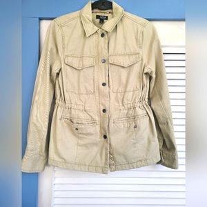 a.n.a cargo zip/snap jacket